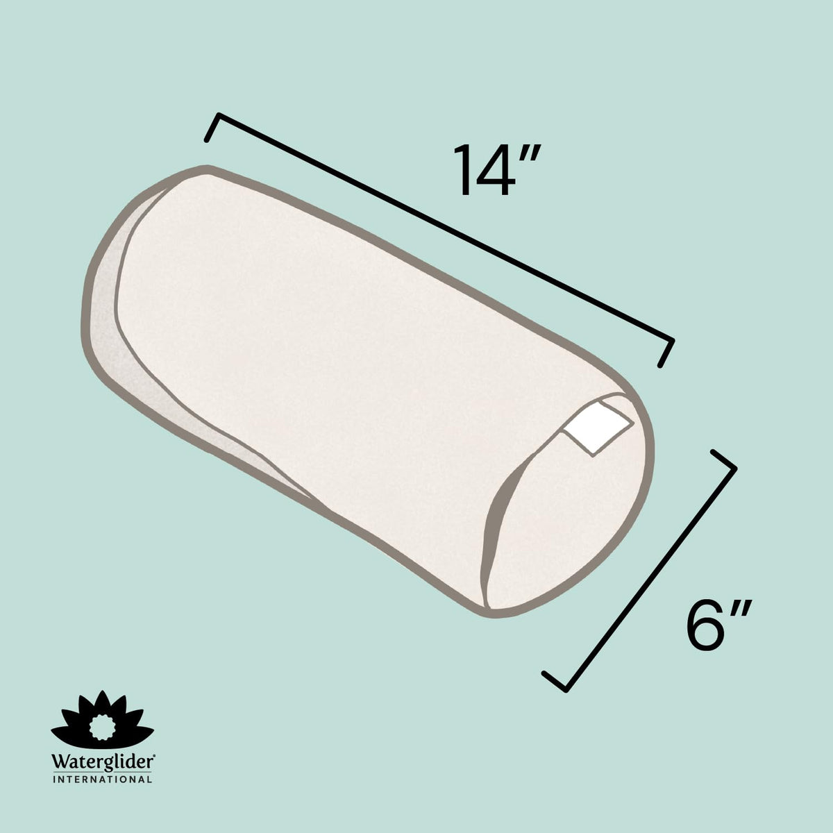 Buckwheat Neck Bolster (Black)
