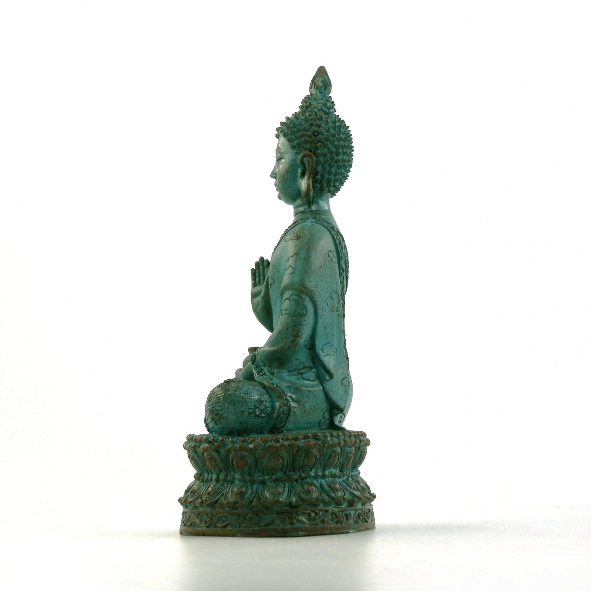 Meditation Thai Sitting Buddha Statue (Green)