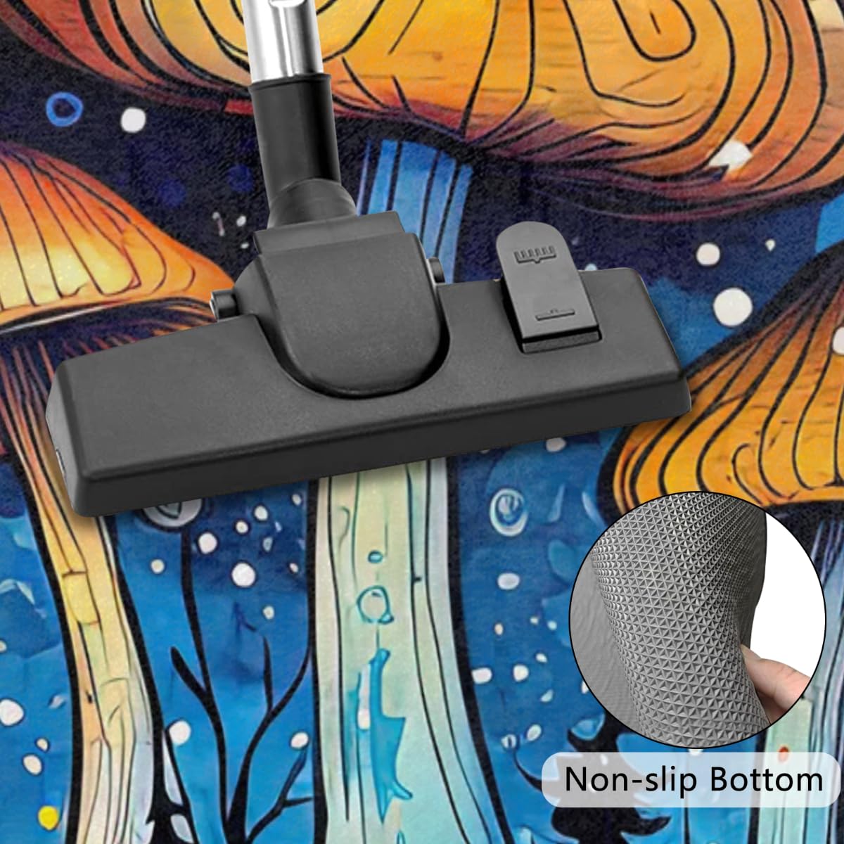 Mushroom Sky Half Round Door Mat Non (A:a-3)
