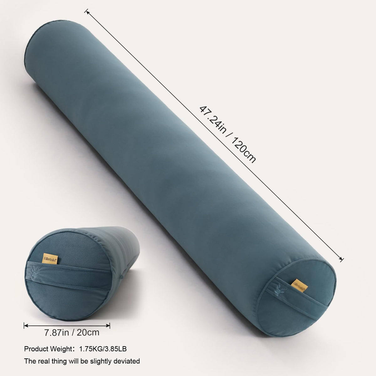 Body Pillow for Adults (Slate Blue / 47.24"*7.87")