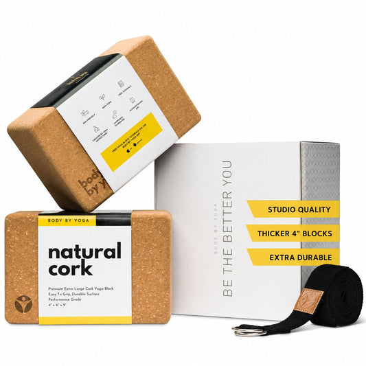 Cork Yoga Blocks 2 Pack (Classic)