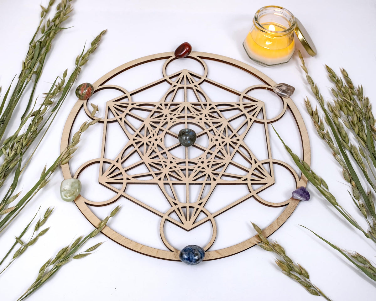 Fourth Level MFG 12" Metatron's Cube (Metatrons Cube)
