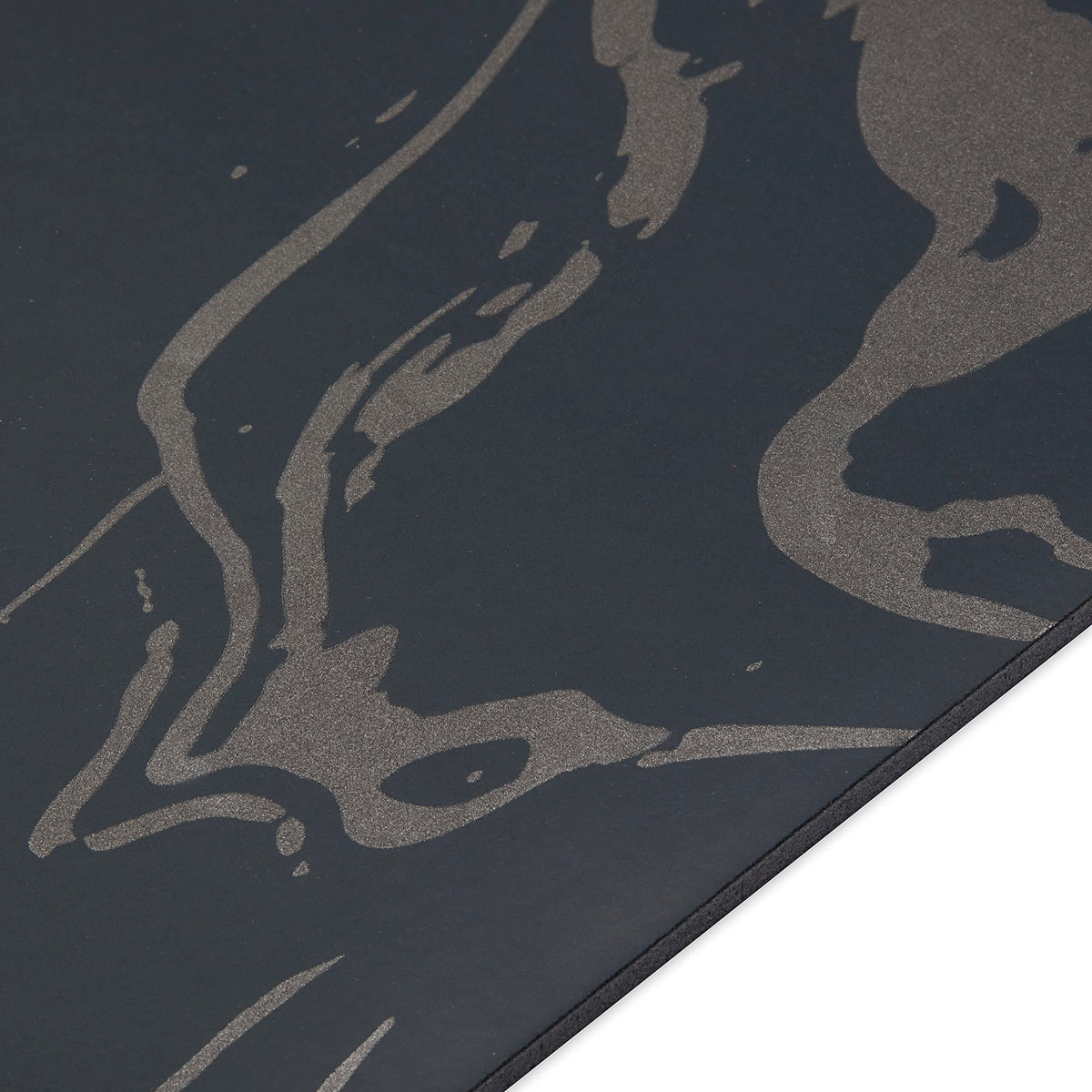 Dry Grip Yoga Mat (Marbled (Standard))