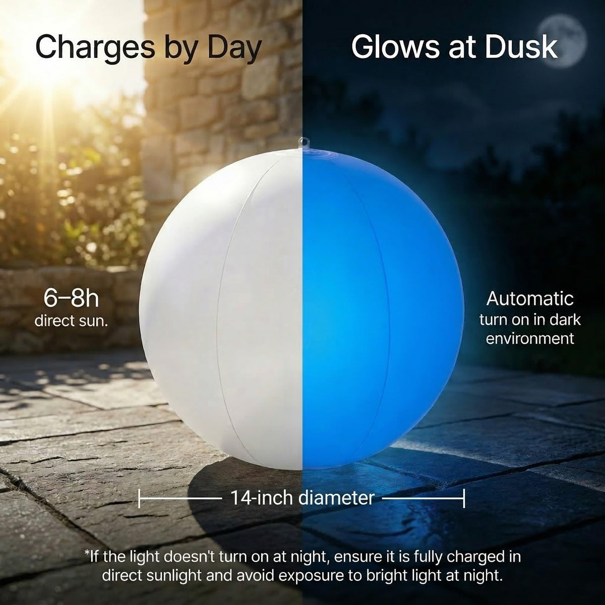 Solar Floating Pool Lights (Multiple)