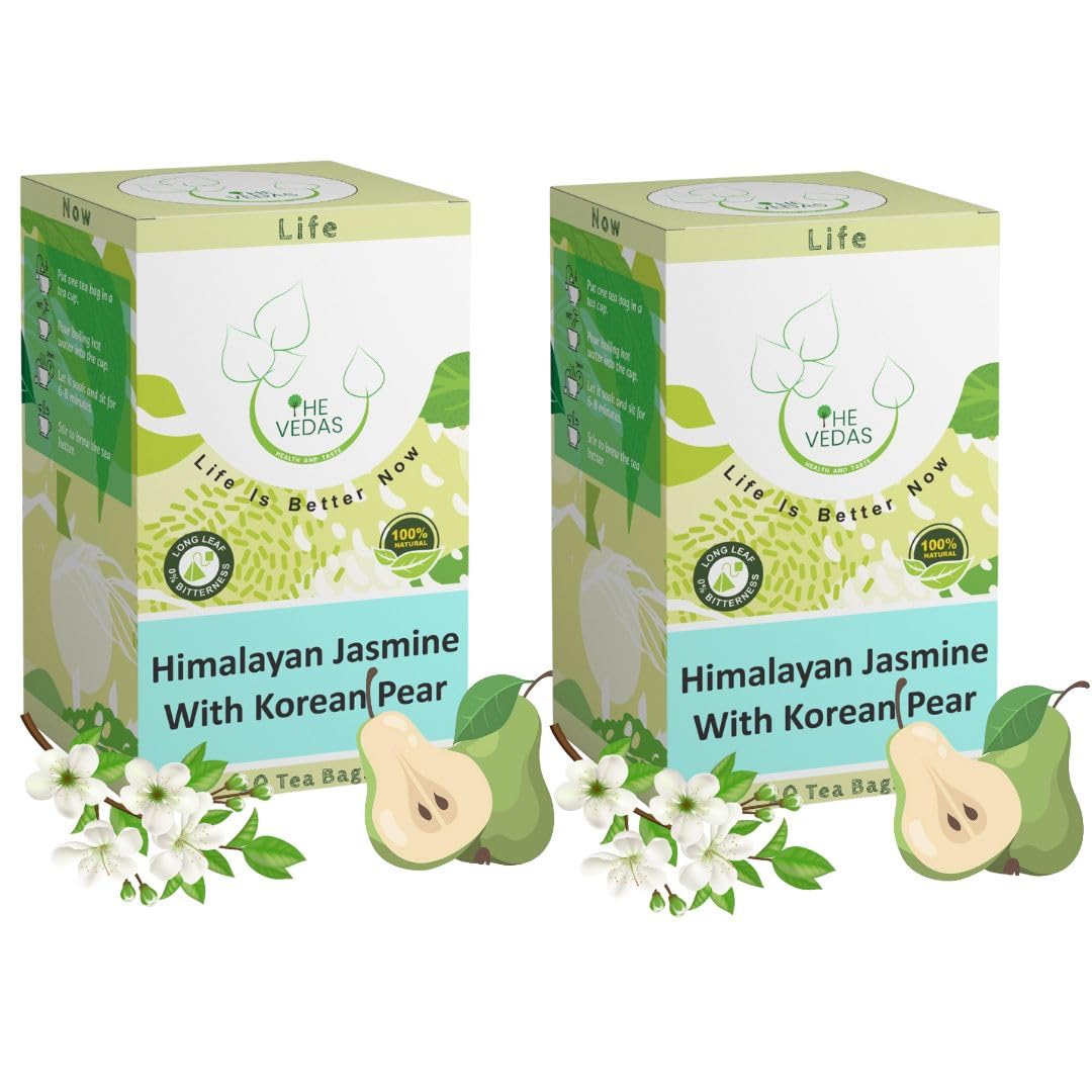 Himalayan Jasmine With Korean Pear (40 Teabags / Himalayan Jasmine Tea)