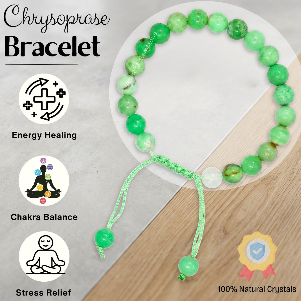 Chrysoprase Premium Bracelet (Chrysoprase (Premium))