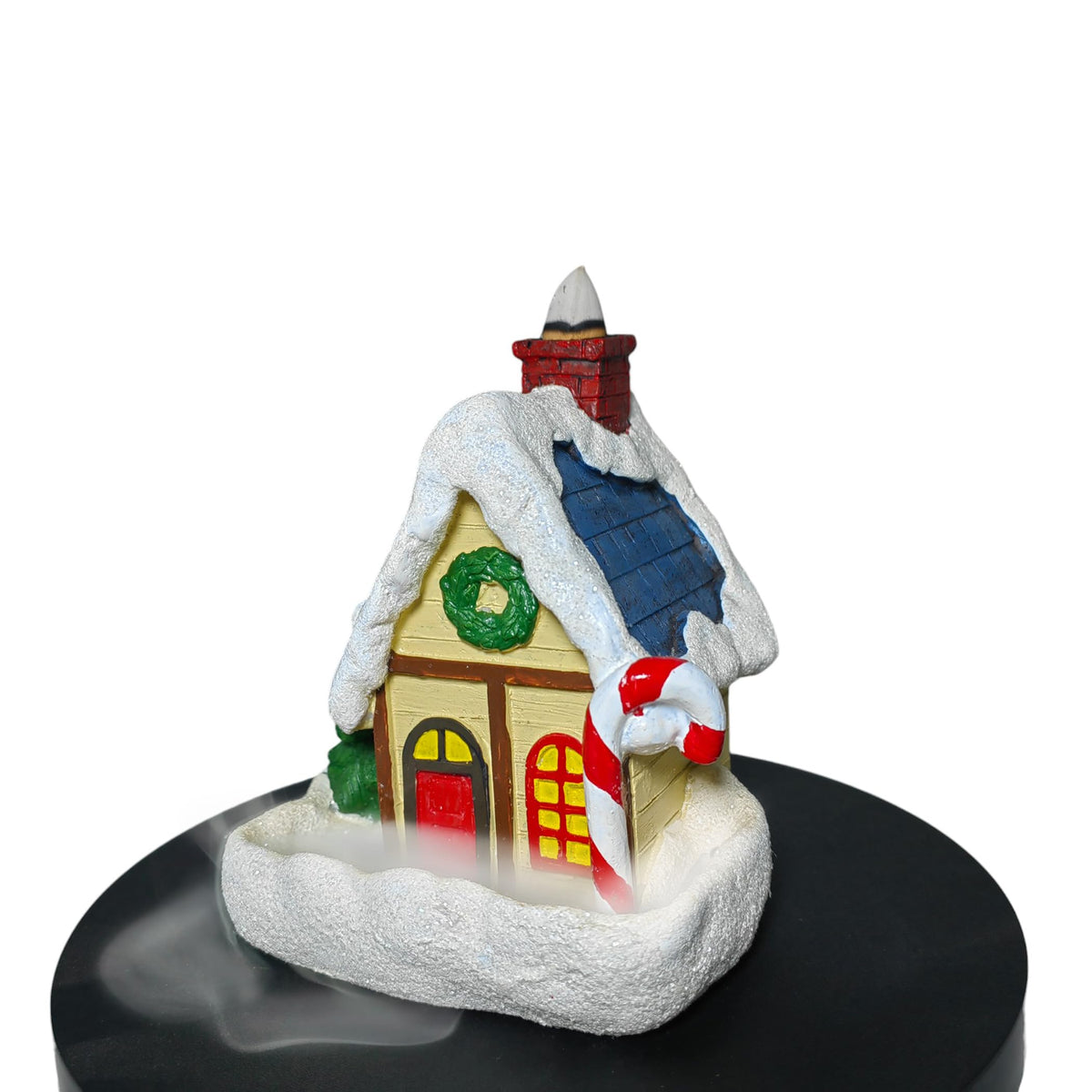 Christmas Snow Cabin Backflow Incense Burner (Snow House)