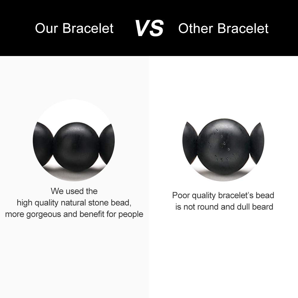 Unique Gifts for Men Bracelets (Matte Agate Bracelet)