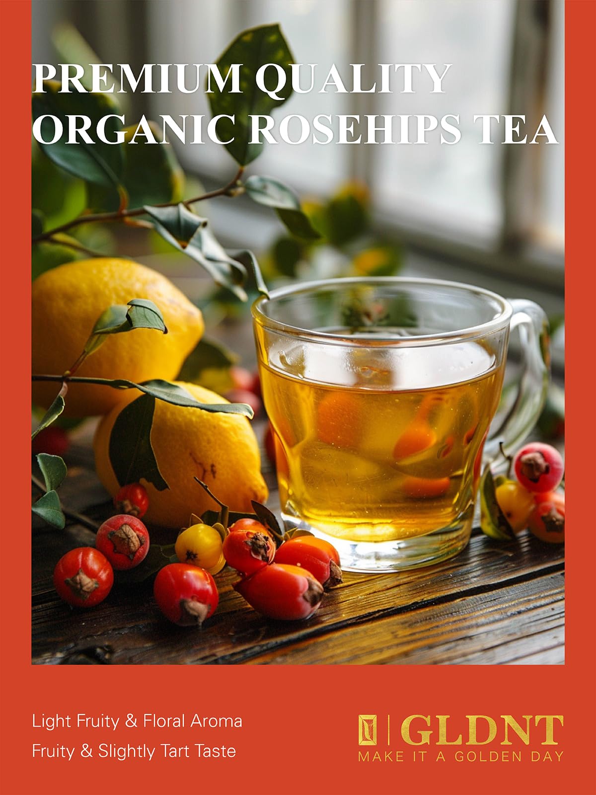 Organic Rosehips Tea Bags