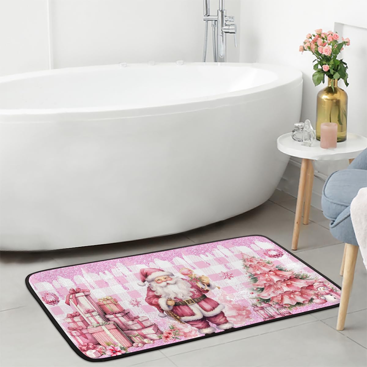 Christmas Kitchen Rug Non (B:d-32)