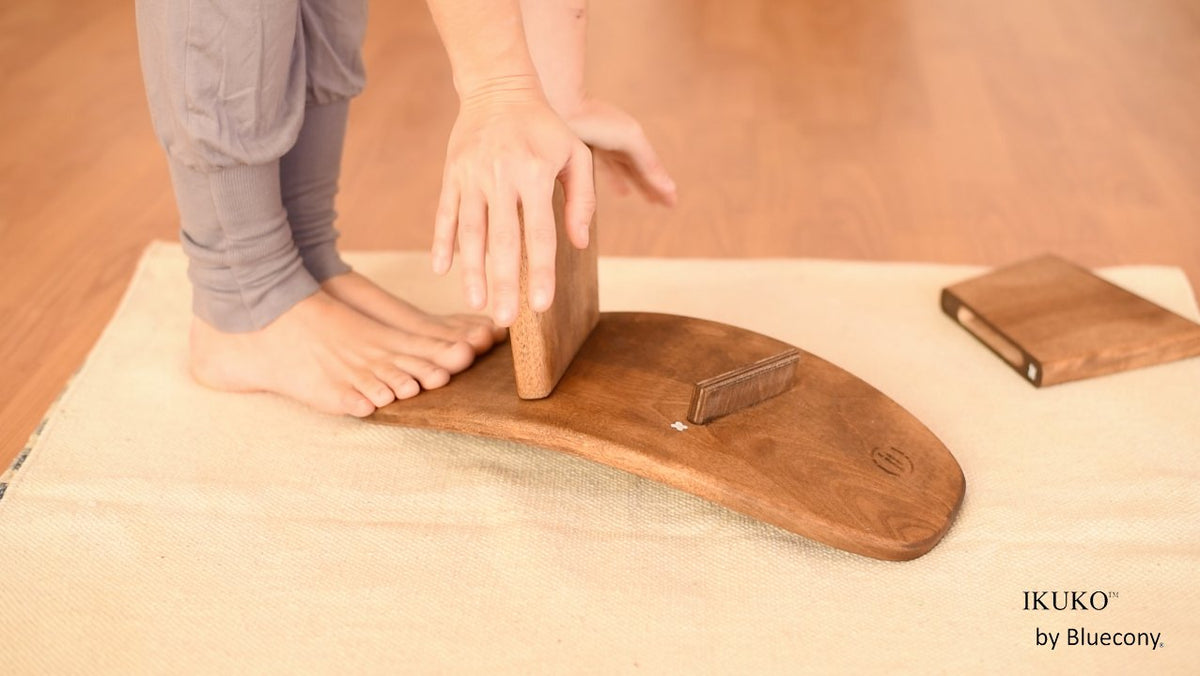 Meditation Bench IKUKO (Natural / Standard Height (7 inches))