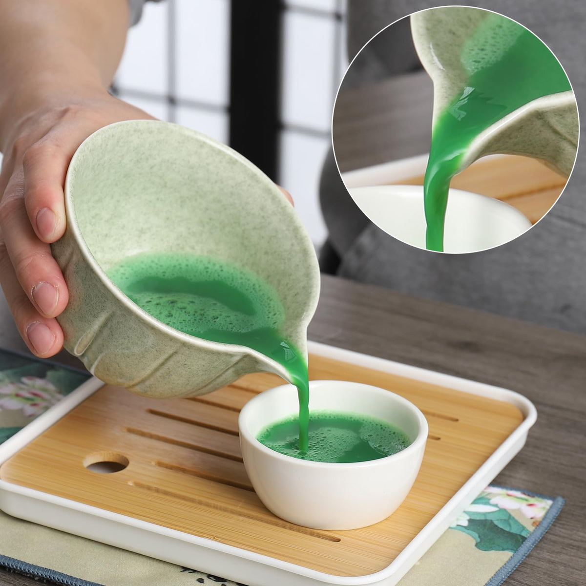 Matcha whisk Set (Green)