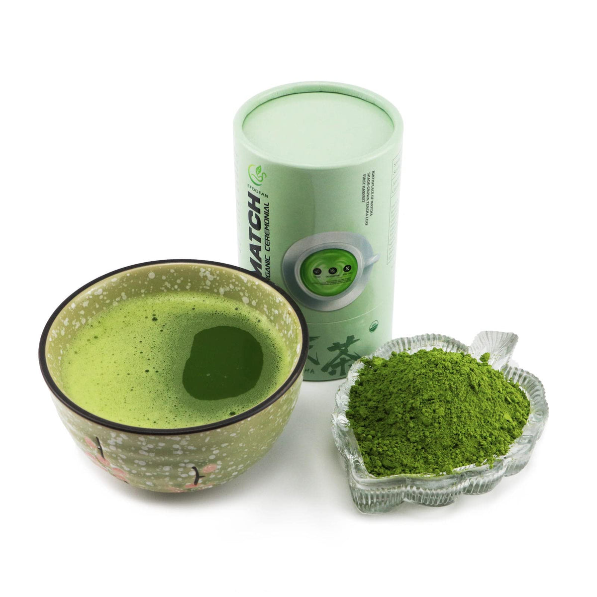 Organic Ceremonial Matcha Green Tea Powder (4 Ounce (Pack of 1))