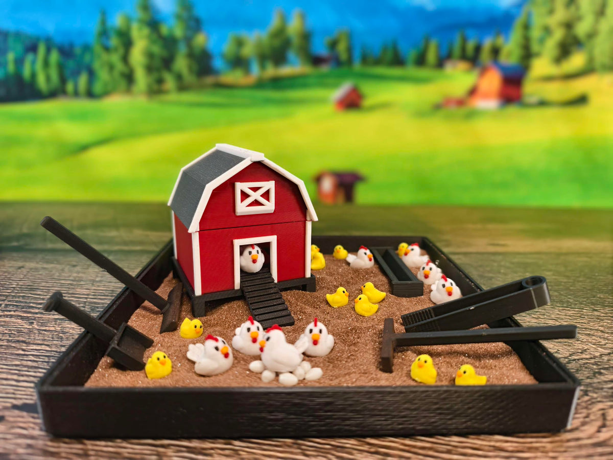 Chicken Zen Garden