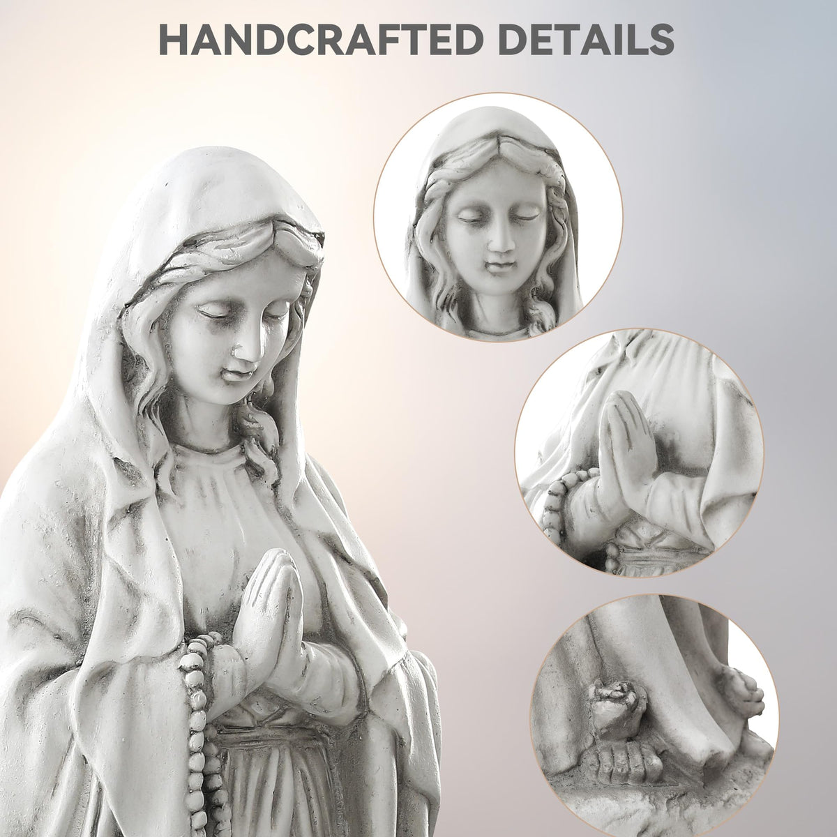 Virgin Mary Praying Statue (Praying Virgin Mary-29.5")
