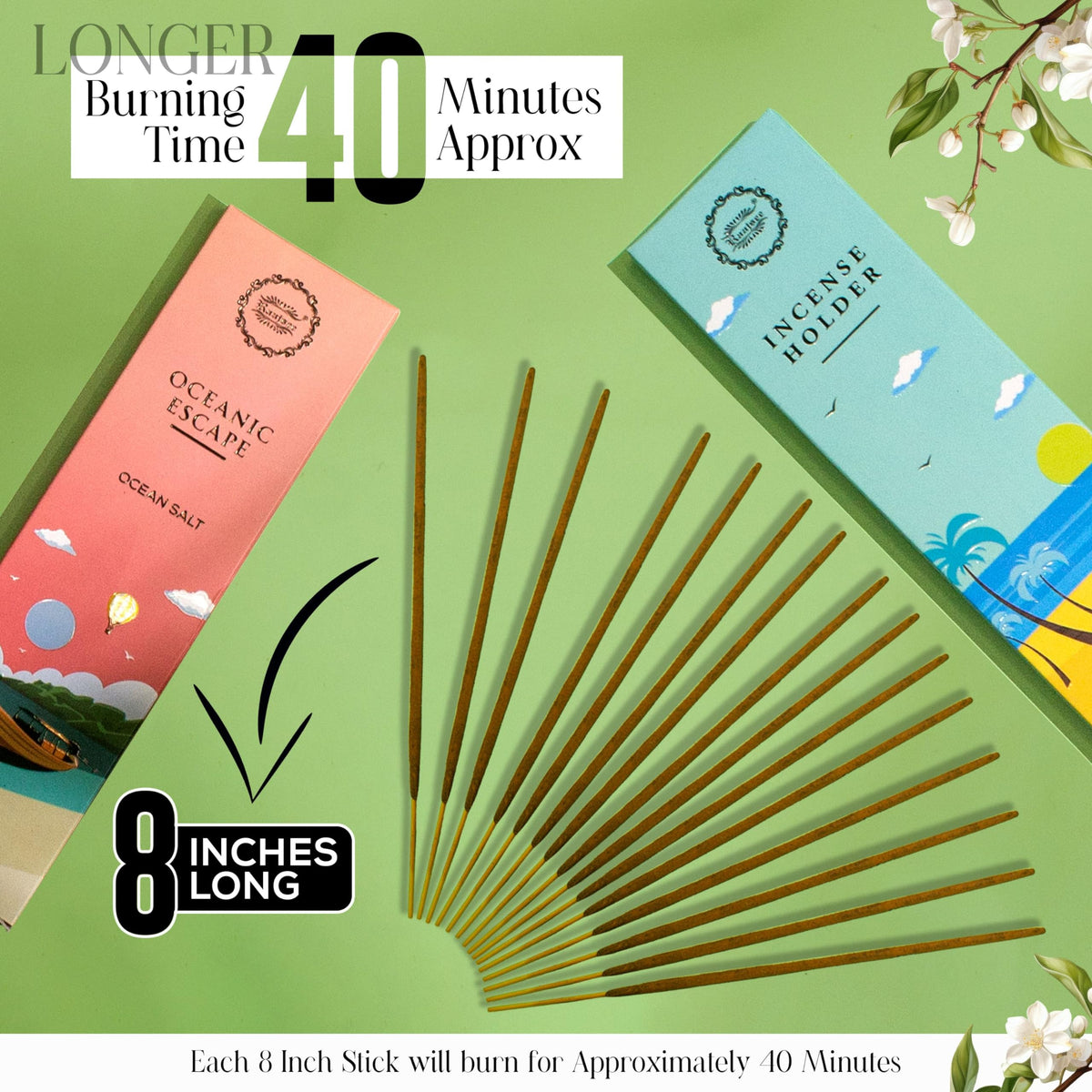 Incense Sticks Natural (Island Retreat)