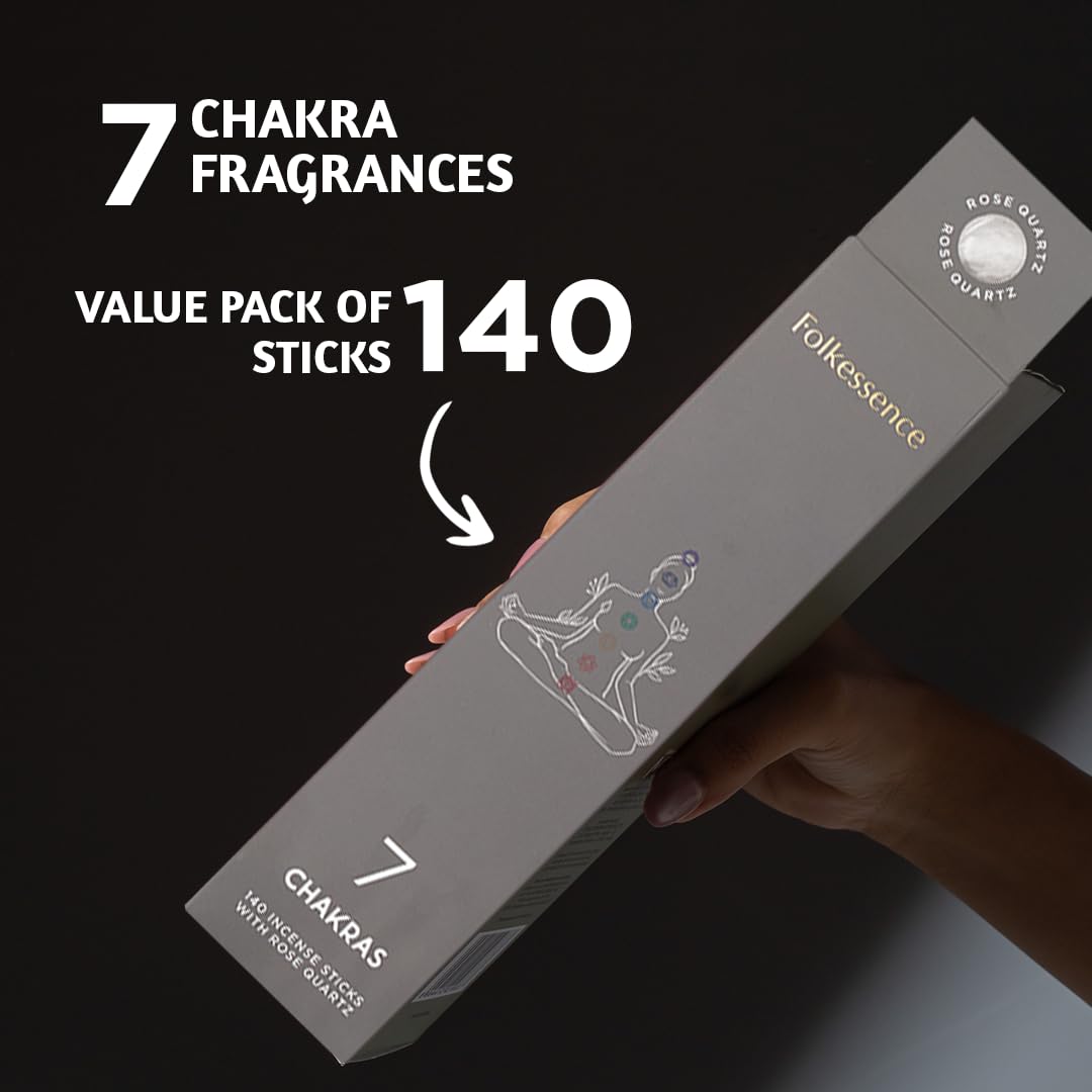 Premium Incense Sticks (Pack of 140)