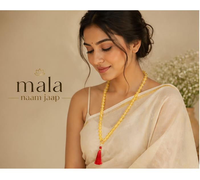 Japa Mala 108 Beads Citrine (Citrine)