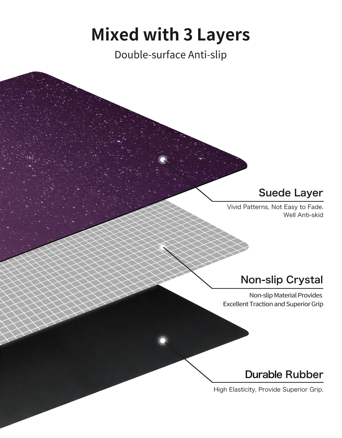 Printed Travel Yoga Mat (CanLanXingKong)
