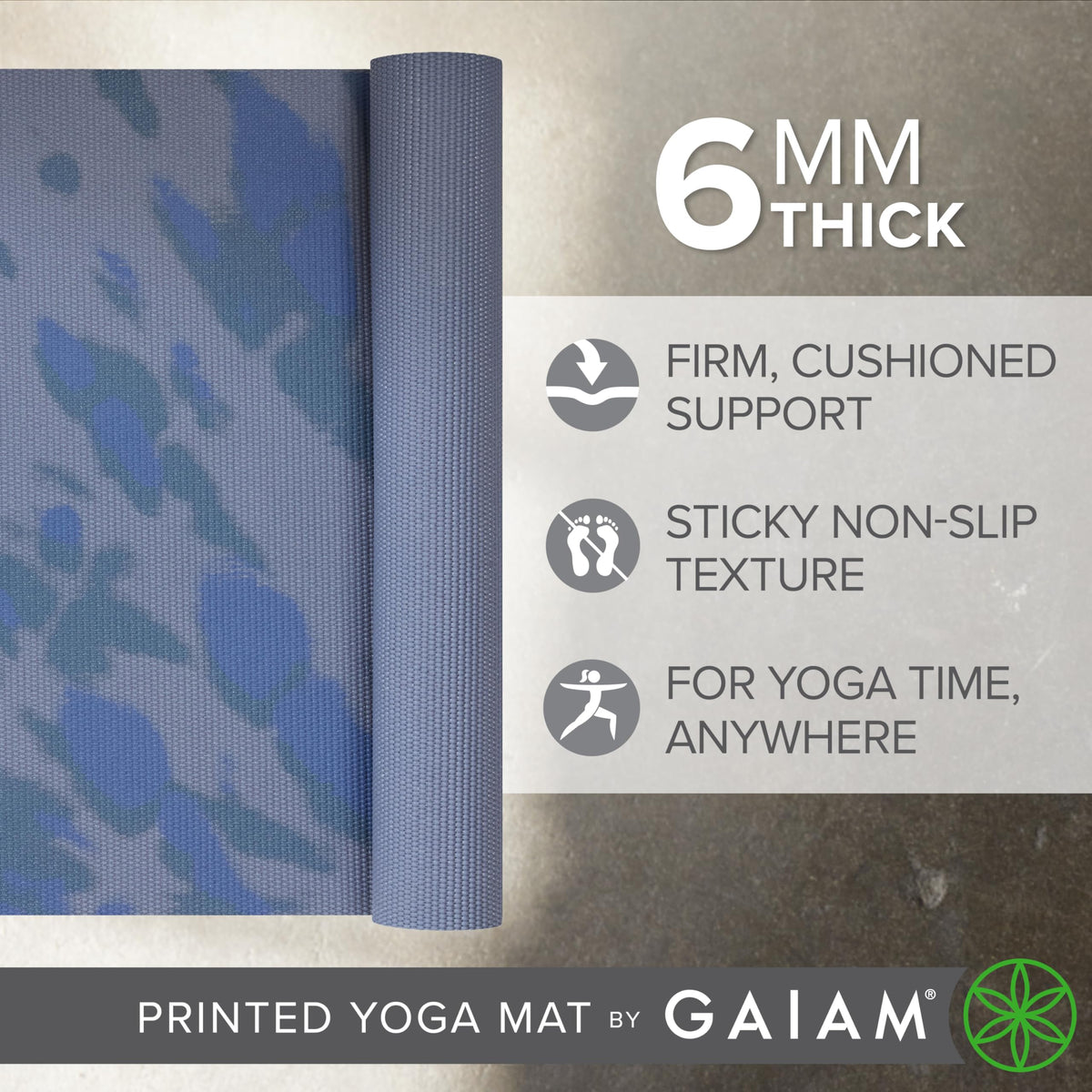 Premium Yoga Mat (Tie Dye Blast)
