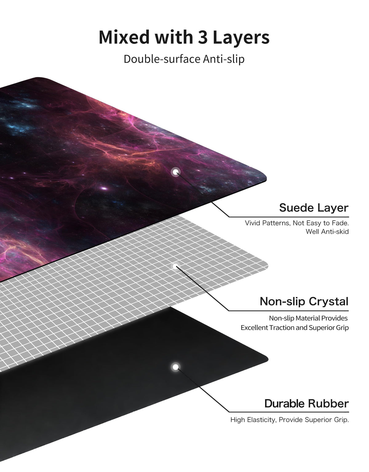 Printed Travel Yoga Mat (XingLuoQiBu)