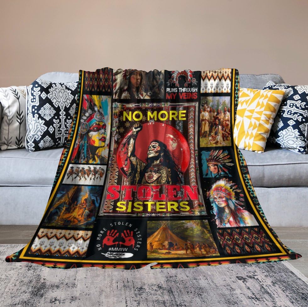 Native American Blanket (40"x50" / Sisters)