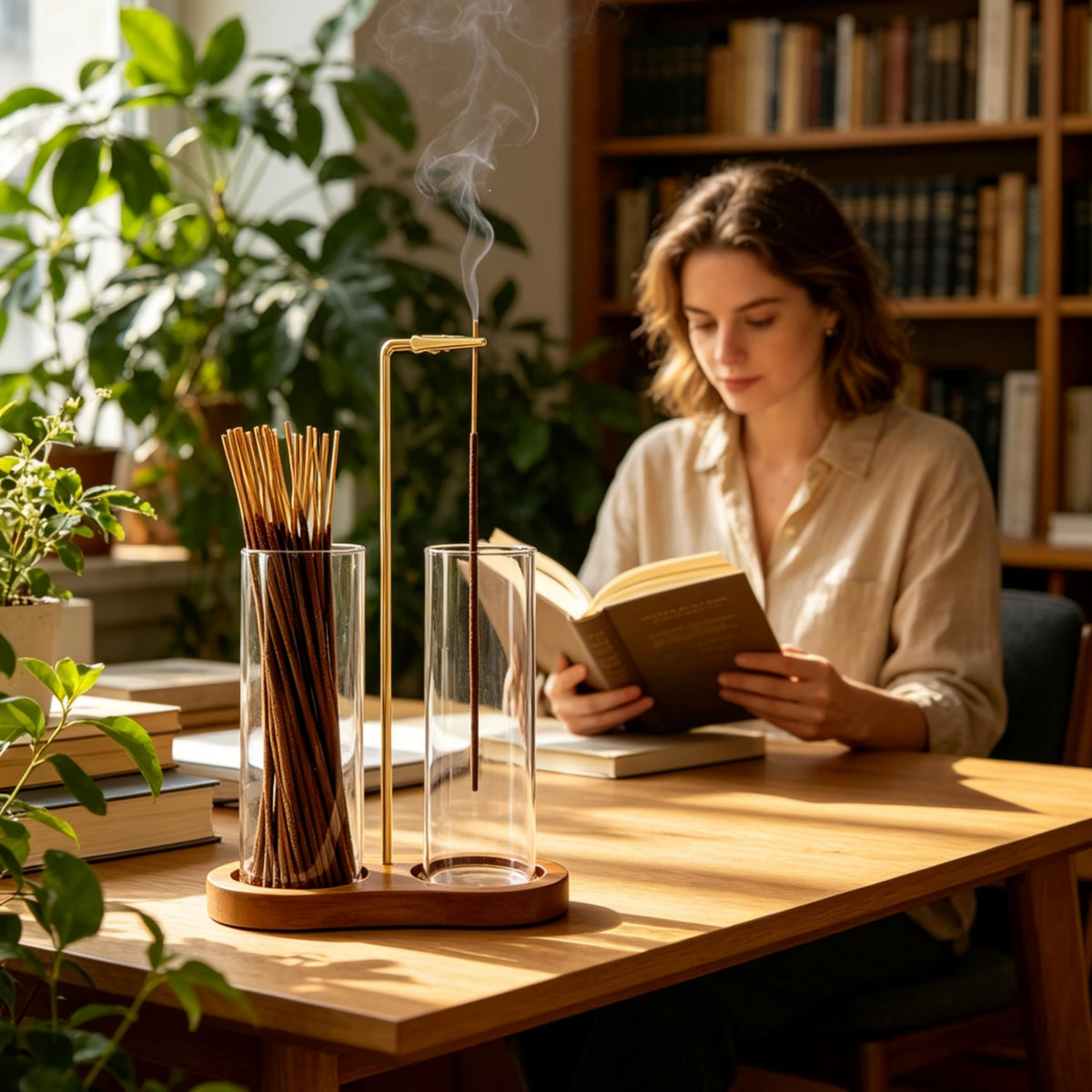 Incense Holder (Brown)