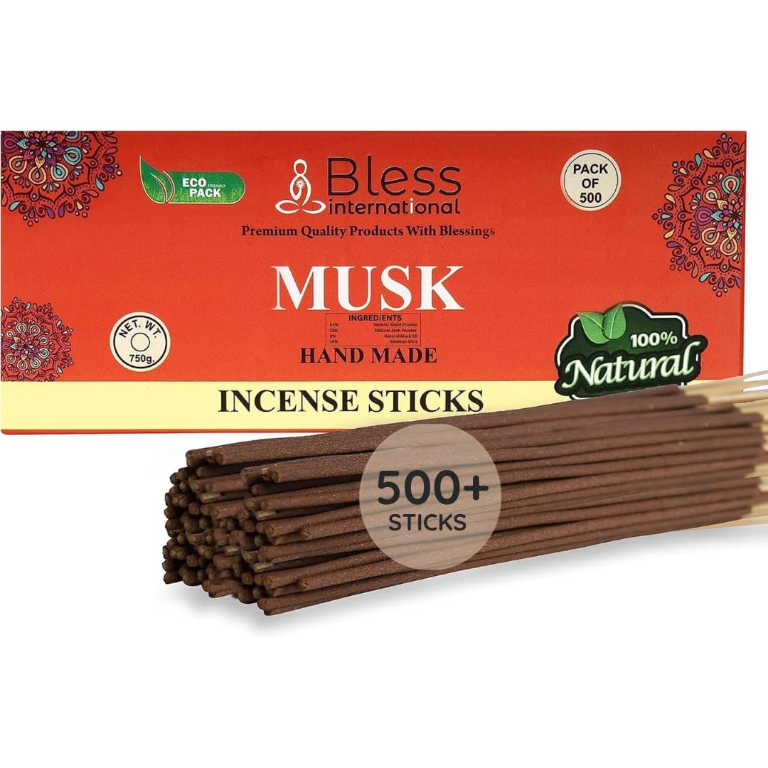 Bless Organic (Musk / 500 Sticks (26 OZ/750 GM))