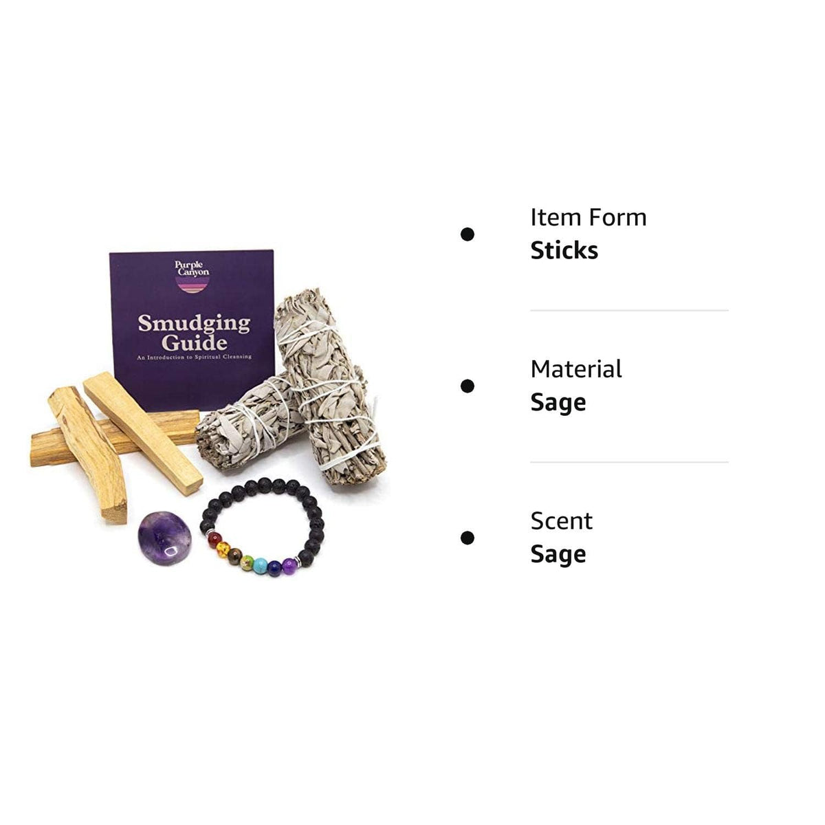 Palo Santo and Sage Smudge Kit (Mood Kit)
