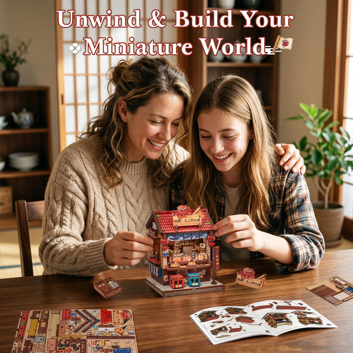DIY Miniature House Kit (Osaka Takoyaki)