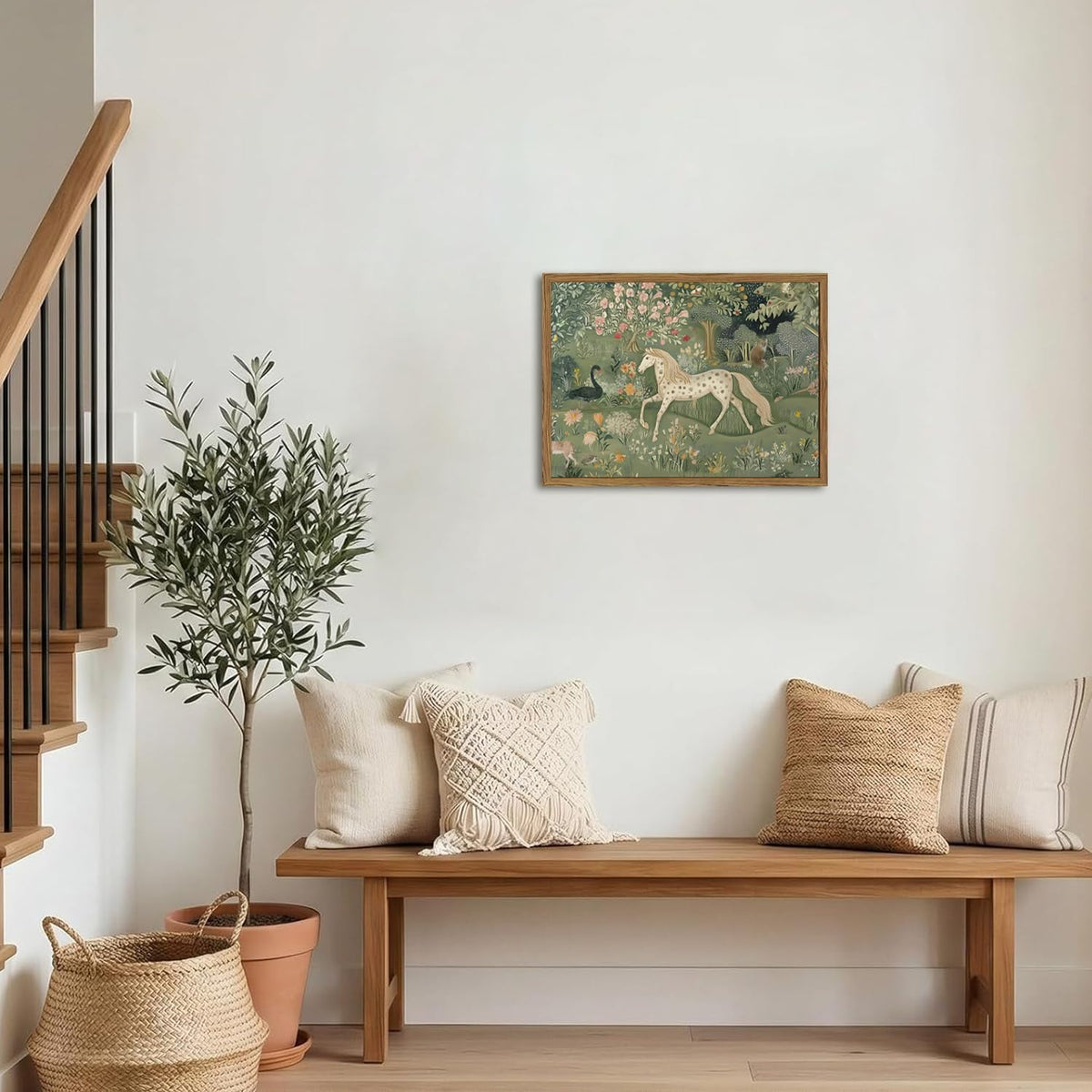 Funny Horse Wall Art (Animal-E / 24"L x 16"W)
