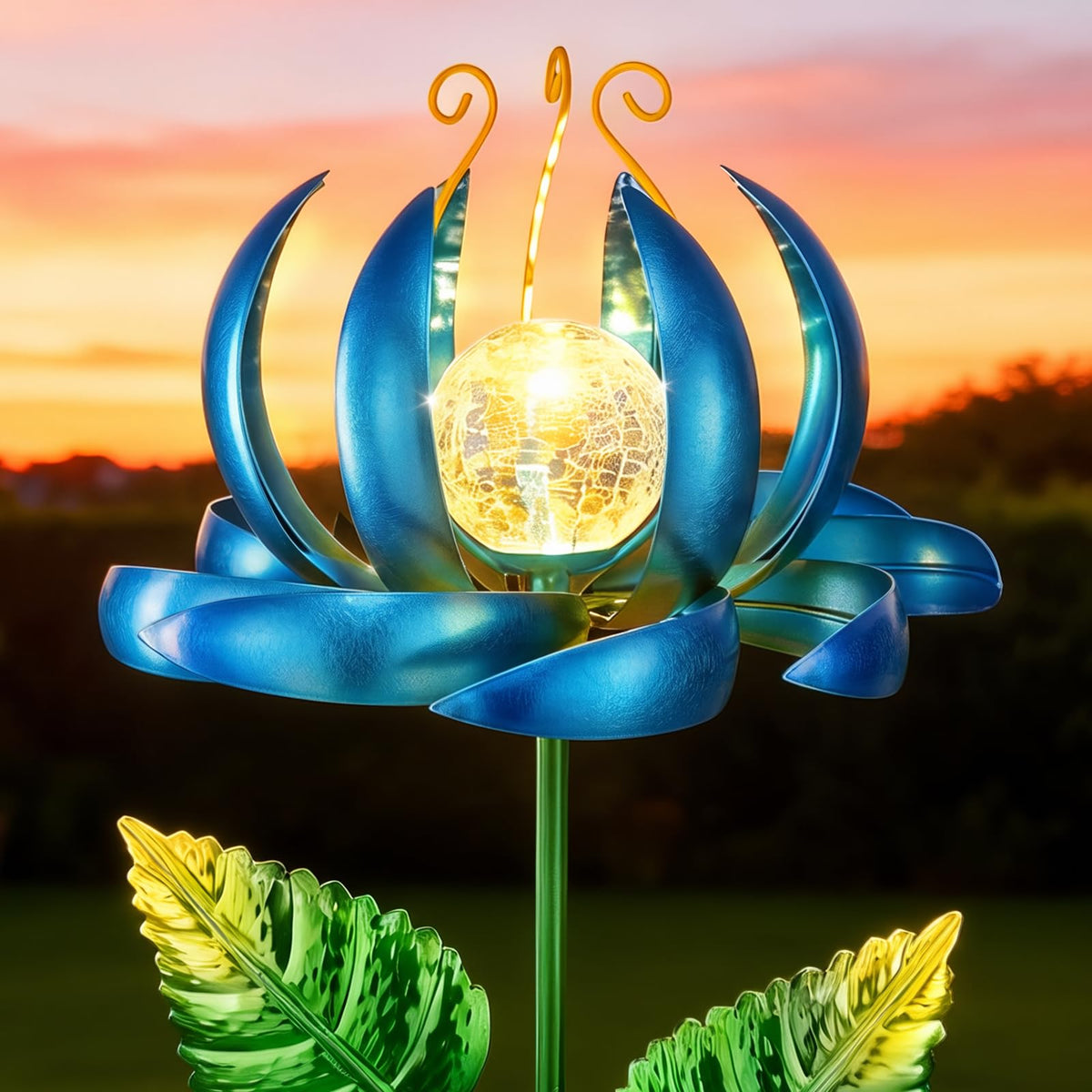 Solar Wind Spinner Lights (Blue-large)