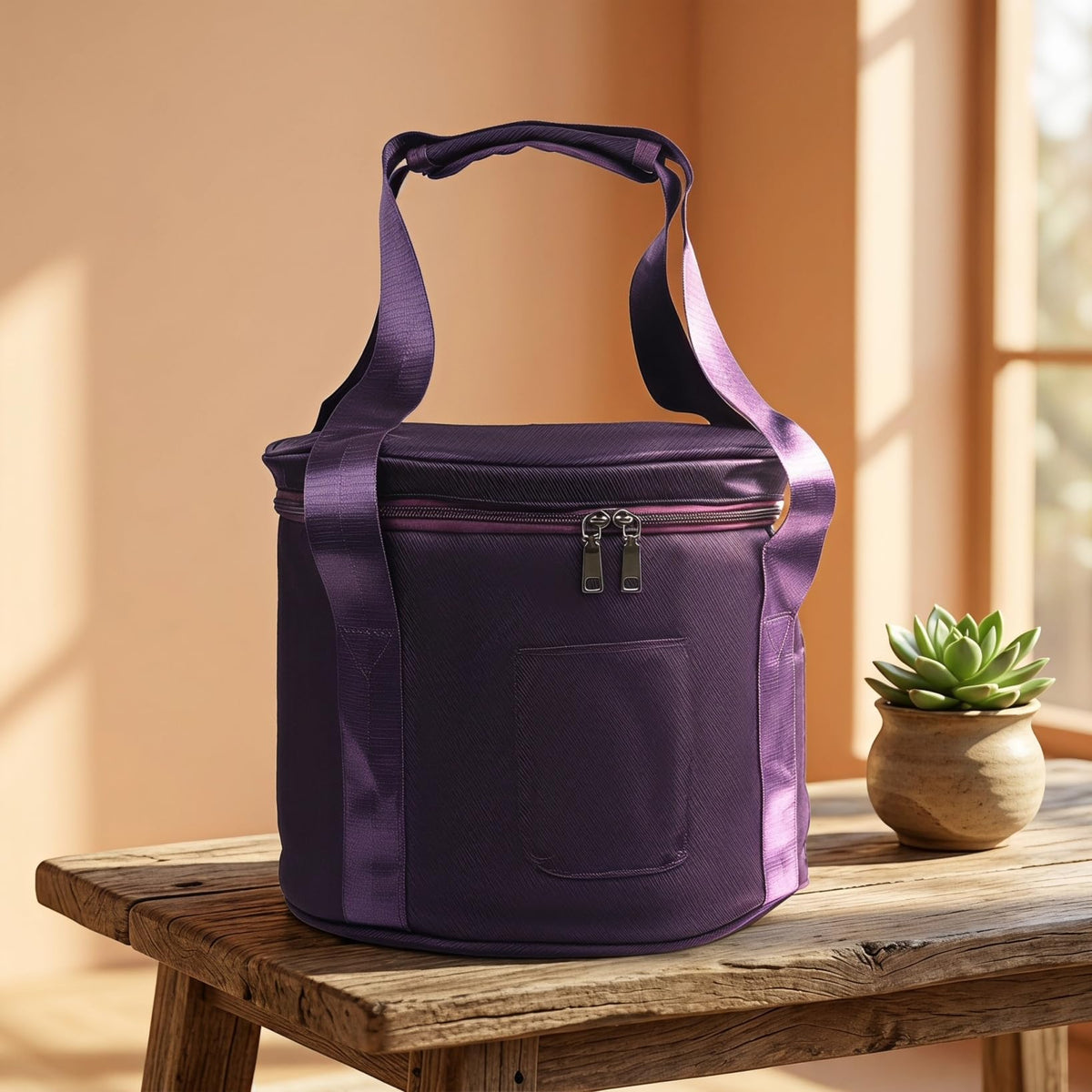 Singing Bowl Carrying Case Crystal Singing Bowl Carrying Case Bag 10inch Sound Healing Instrument Travel Carry Case Bag For Sound Healing and Meditation Purple (28.5x28.5x25m / Purple)