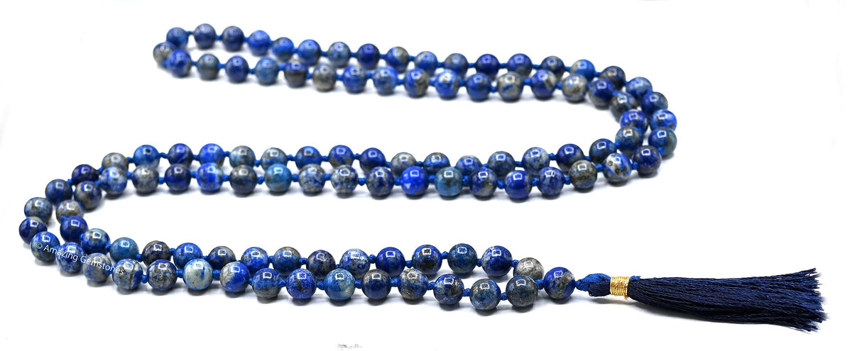 Lapis Lazuli Knotted Mala (Lapis Lazuli / Knotted)