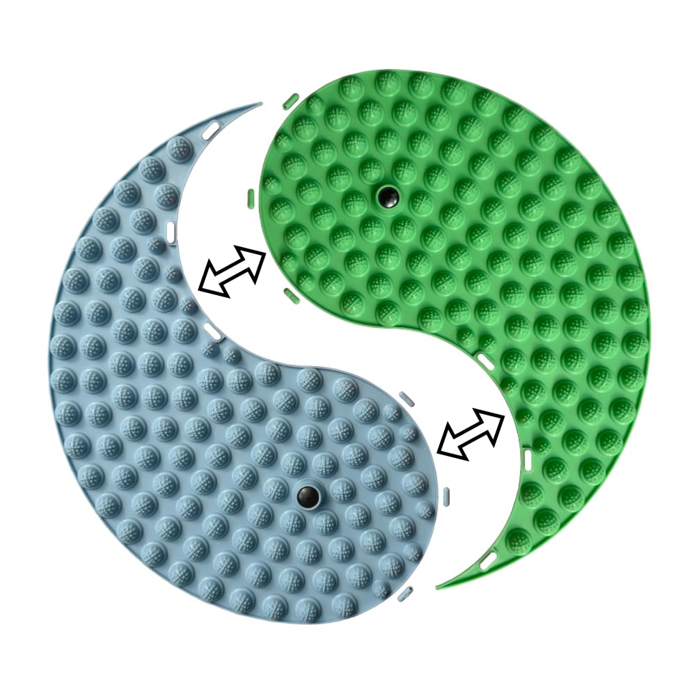 Foot Massager Mat (Blue and Green)