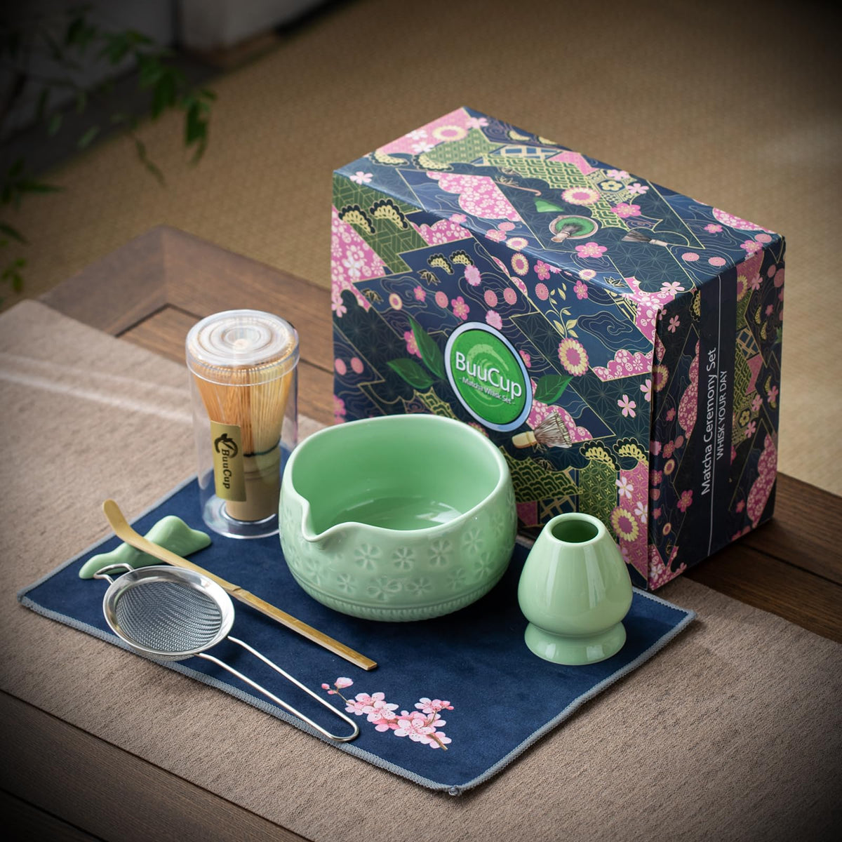 Matcha Whisk Set (Green)