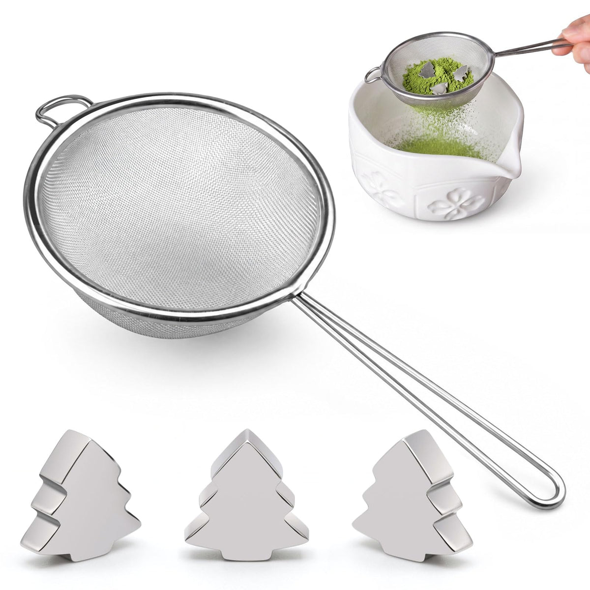 Matcha Whisk Set (Silver)