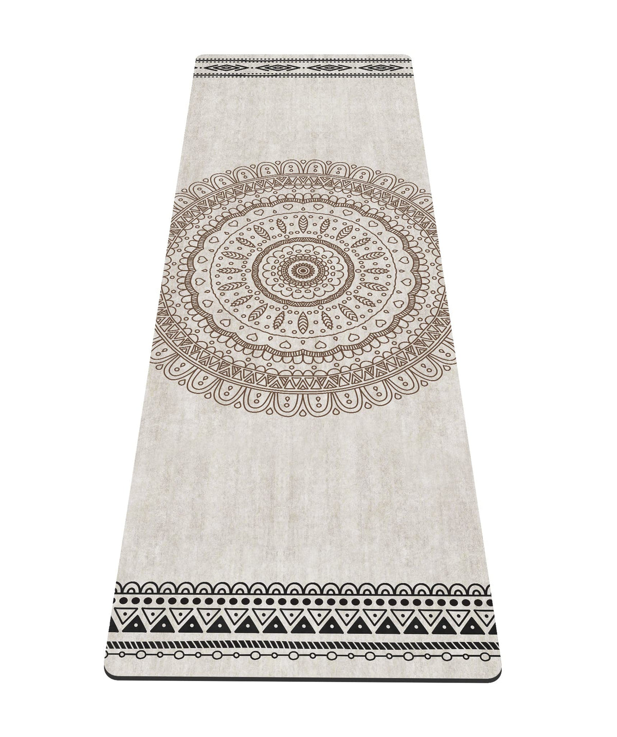 Yoga Mat Print Extra Thick TPE Non Slip Fitness Exercise Mat with Carrying Bag (LHY)