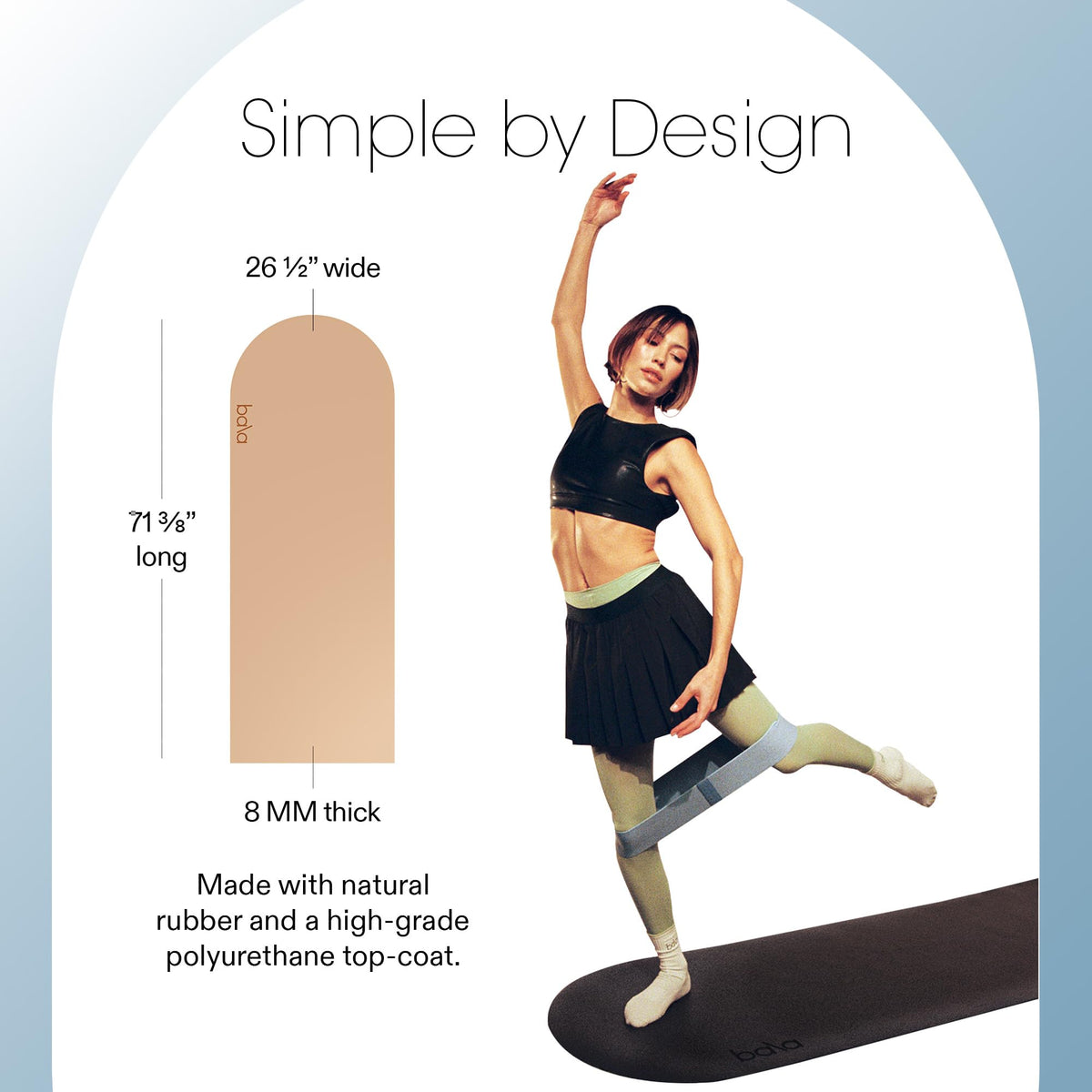 The Bala Play Mat (Mat - 5mm / Sand)