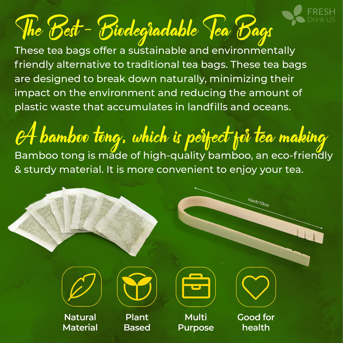 Premium 40 Mango Leaf Tea Bags (40 Tea Bags)