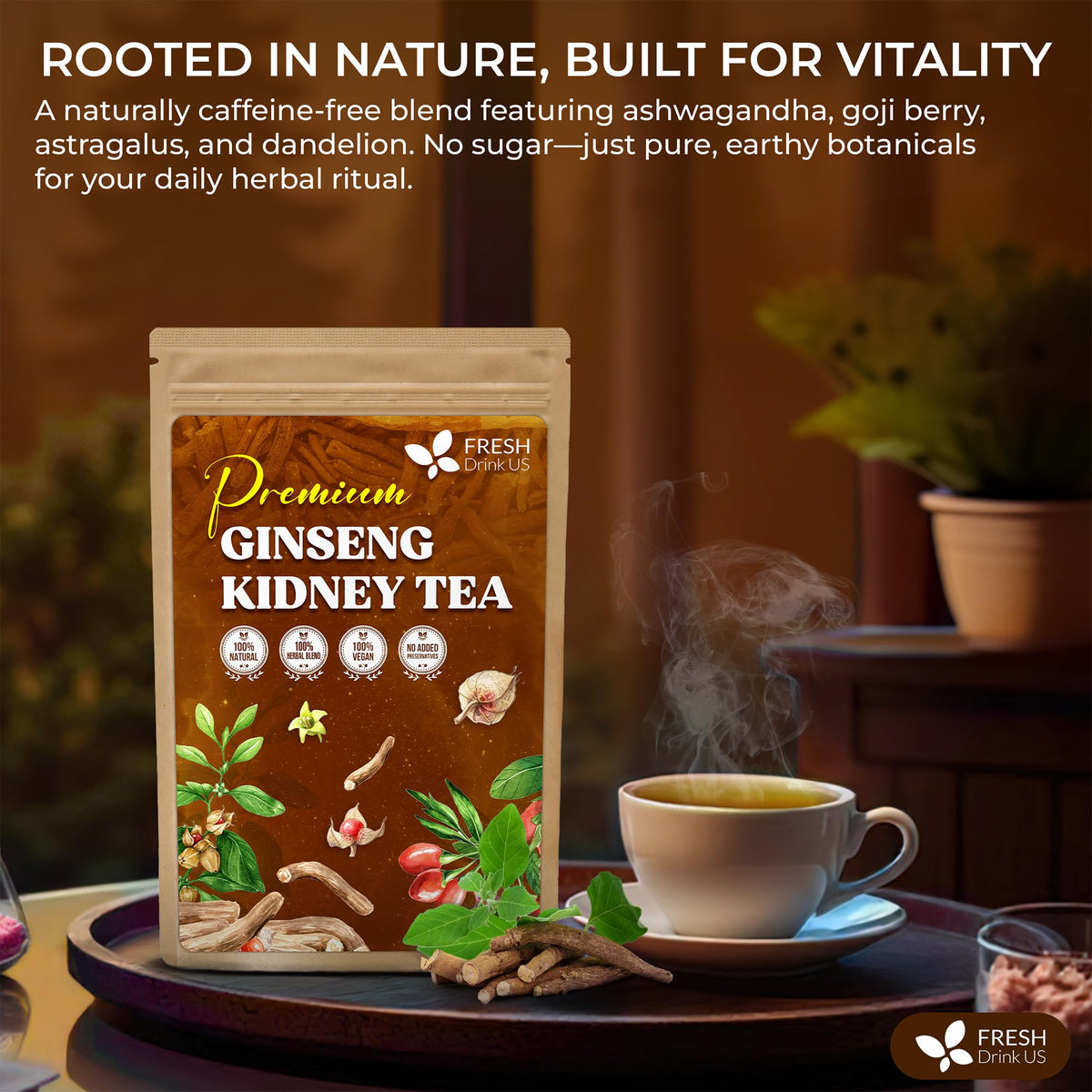 Ginseng Kidney Tea (30 Packs)