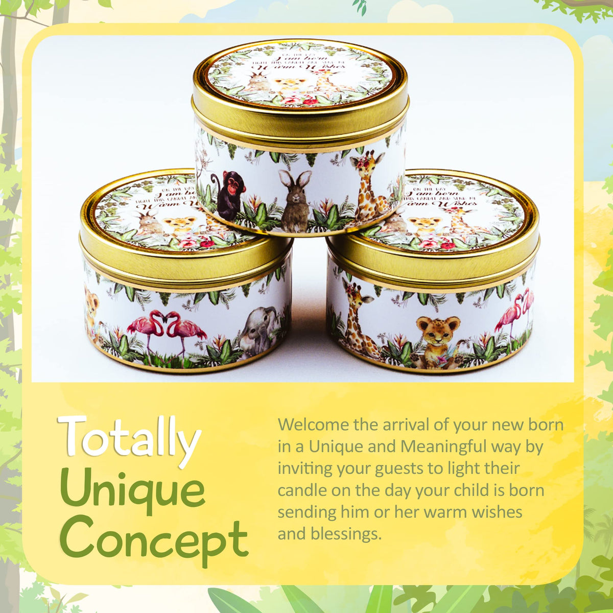 Woodland Scented Candles (Multicolor)