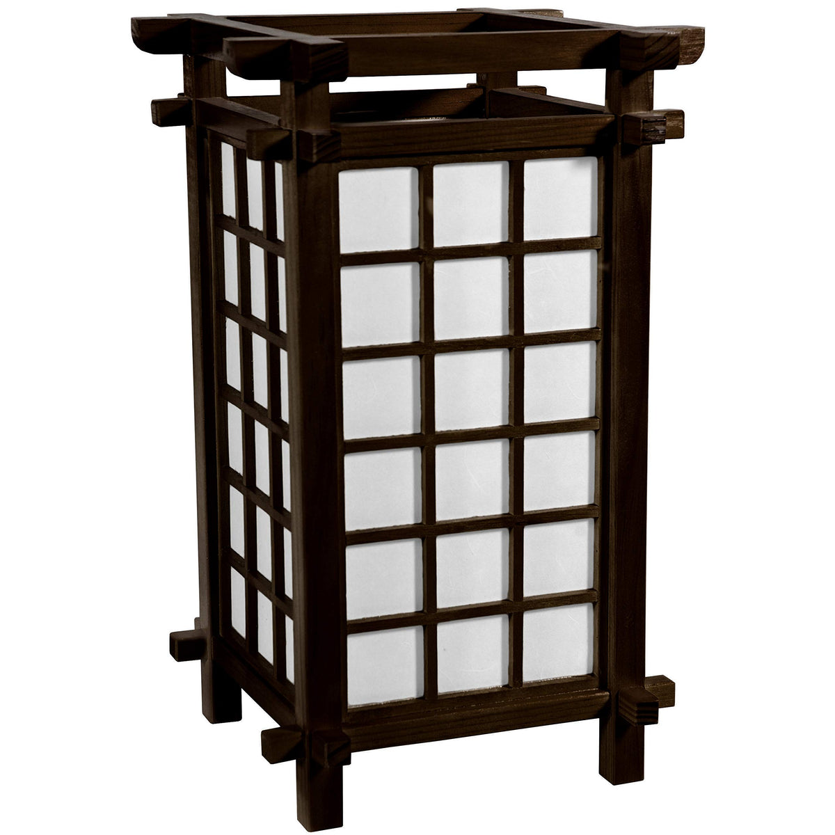 17" Ido Lamp Rosewood (Walnut)