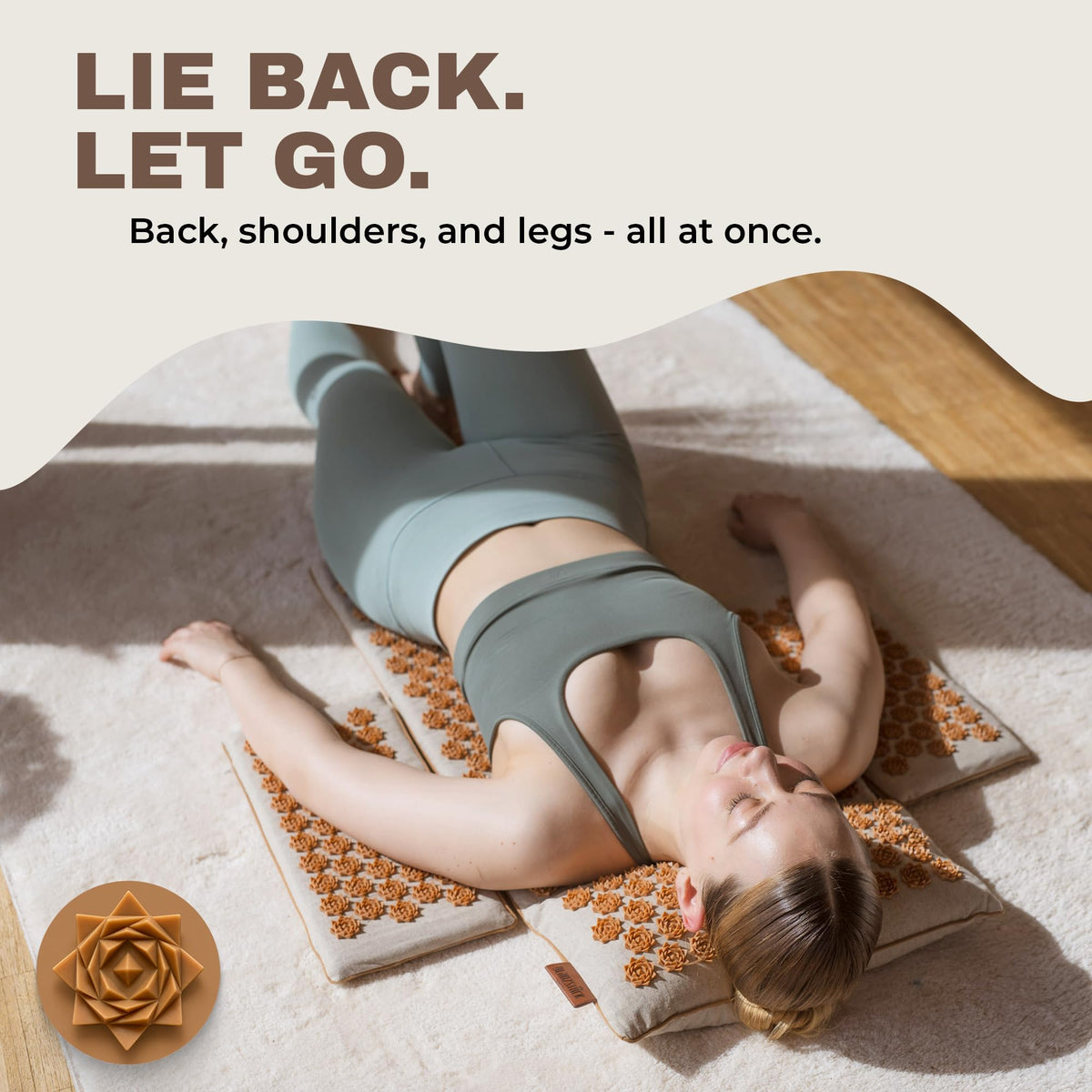 XXL Acupressure Mat Set Fullbody Edition (2X-Large Fullbody Edition)