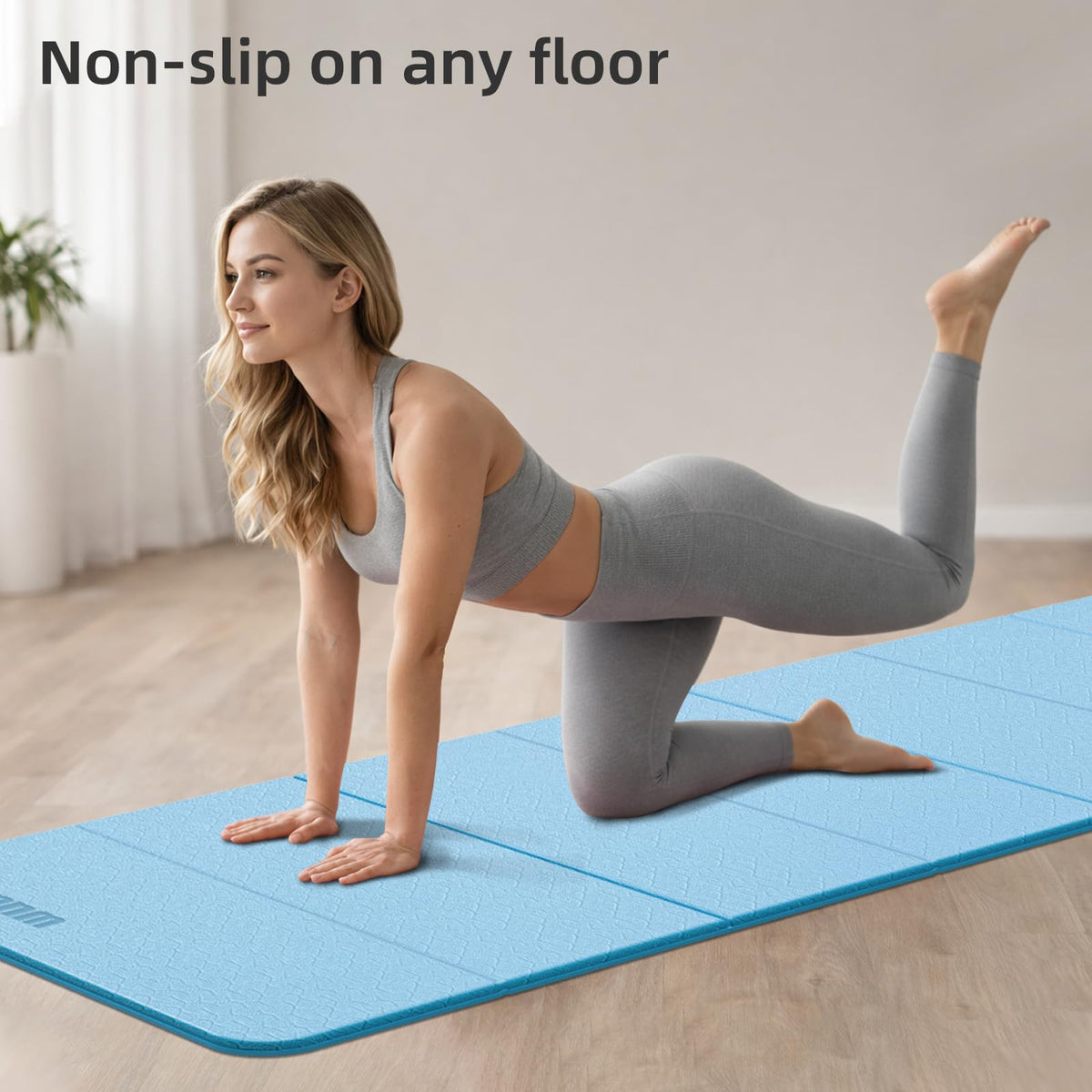Yoga Mat Thick 10mm (Blue)