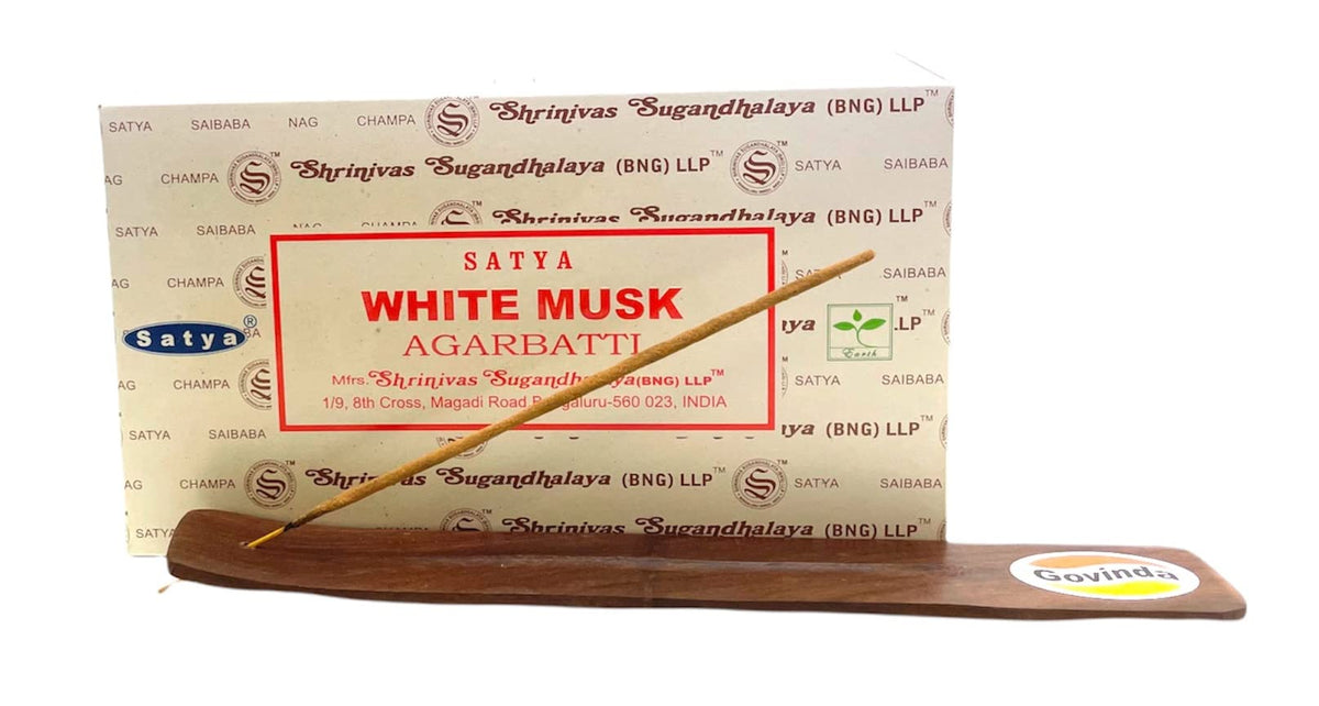 Incense Stick Holder Bundle with Satya Bangalore (White Musk)
