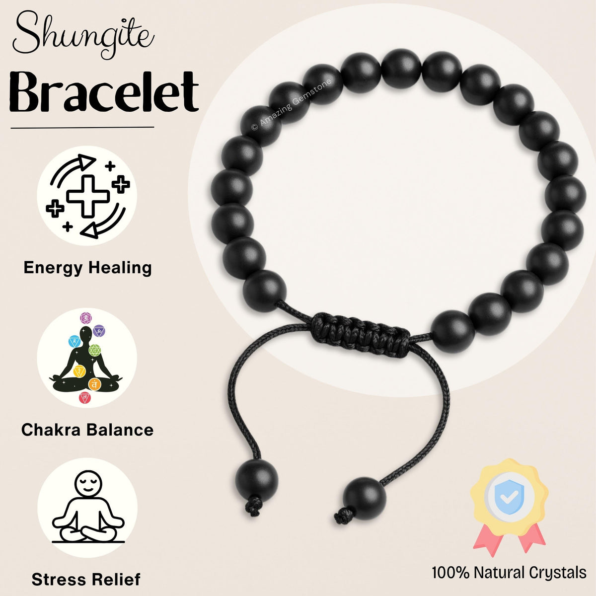 Shungite Bracelet (Shungite)