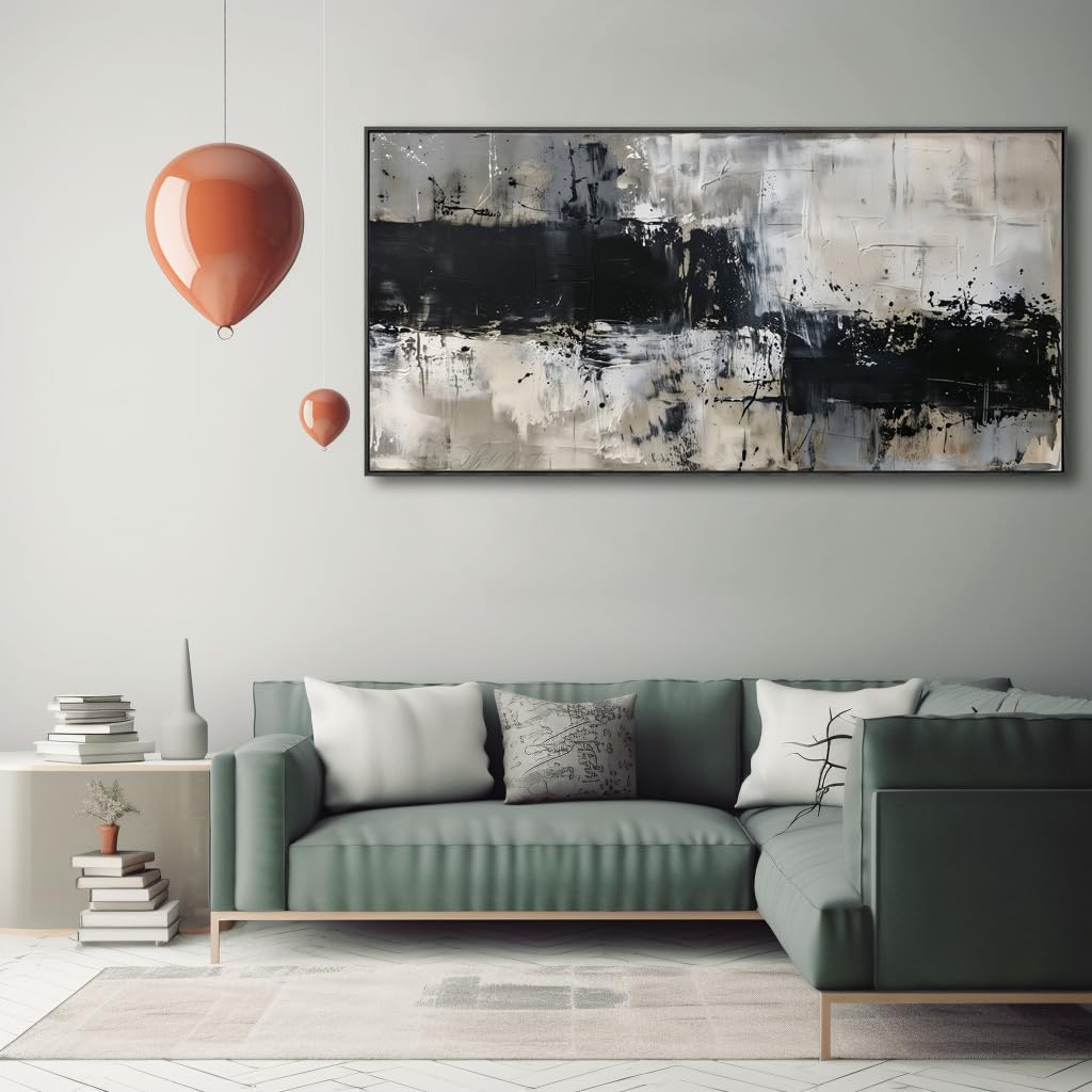 Abstract Canvas Wall Art (40"L x 20"W / Abstract 01)
