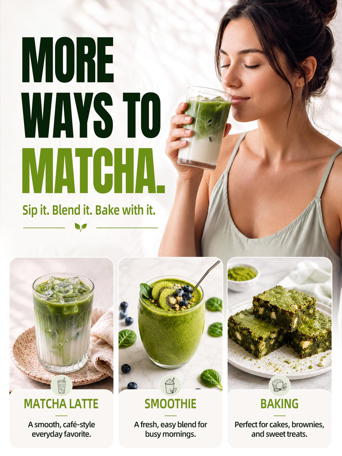100g 3.5 oz Organic Ceremonial Matcha for Café (3.5oz/100g)