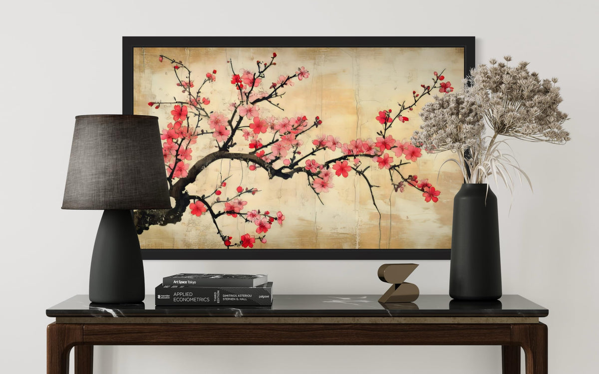 Cherry Blossoms UnFramed Wall Art Print Poster (Cherry Blossoms / 20"L x 16"W)